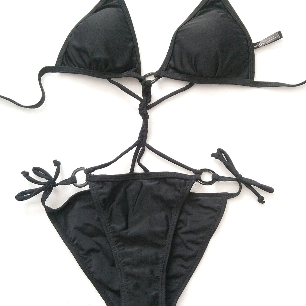 XX Black Monokini